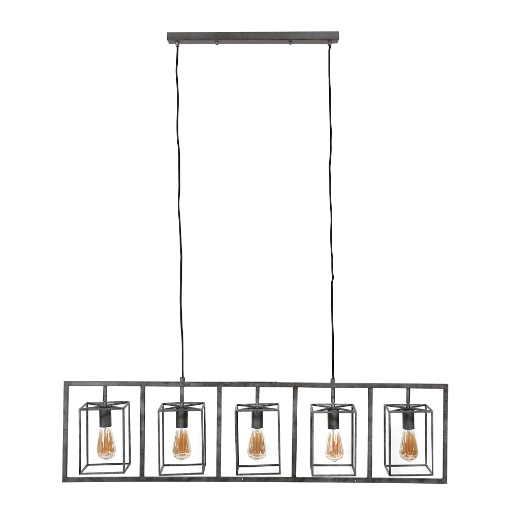 Pendant Light Flint HomeHaven Anthracite LxBxH 136x46x21 Metal Nnb