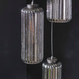 Pendant Light Hank HomeHaven Anthracite LxBxH 48x48x43 Glass Nnb