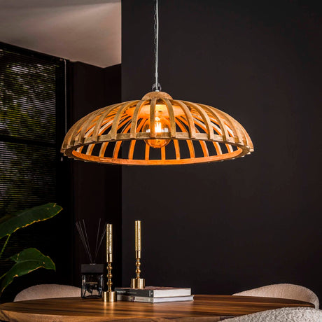 Pendant Light Scott HomeHaven Brown LxBxH 89x88x31 Mango wood Nnb