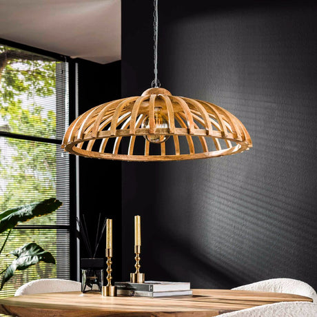 Pendant Light Scott HomeHaven Brown LxBxH 89x88x31 Mango wood Nnb