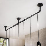 Pendant Light Lyric HomeHaven Grey, Black Metal Nnb