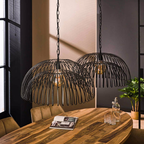 Pendant Light Briggs HomeHaven Black LxBxH 73x73x56 Metal Nnb