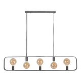 Pendant Light Maddox HomeHaven Anthracite LxBxH 132x29x7 Metal Nnb