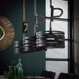 Pendant Light Hurley HomeHaven Anthracite LxBxH 104x39x28 Metal Nnb