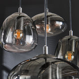 Pendant Light Moe HomeHaven Anthracite LxBxH 95x40x37 Glass Nnb