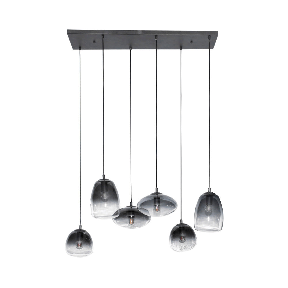 Pendant Light Moe HomeHaven Anthracite LxBxH 95x40x37 Glass Nnb