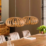 Pendant Light Joss HomeHaven Brown Mango wood Nnb