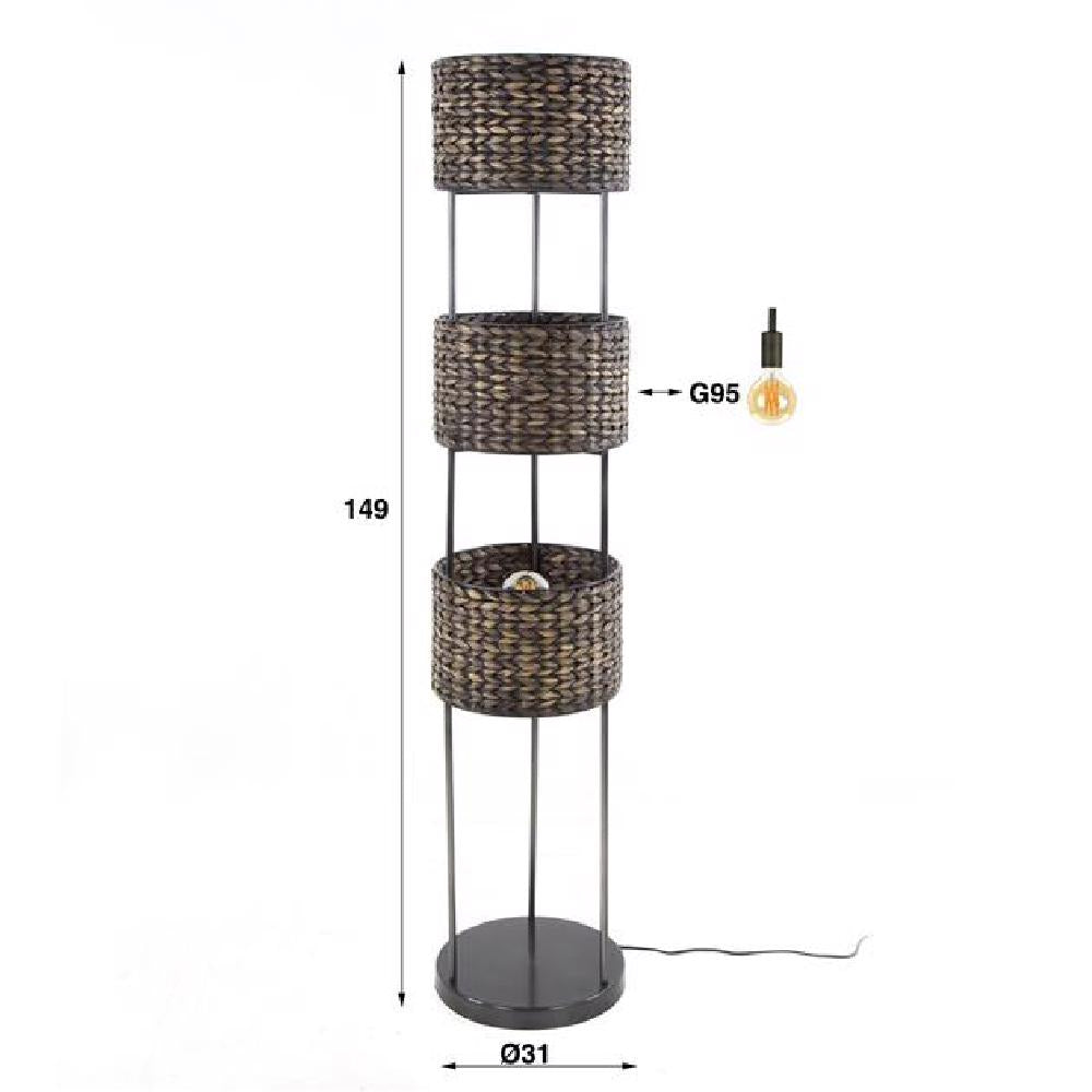 Floor lamp Logan HomeHaven LxBxH 158x41x41 Nnb